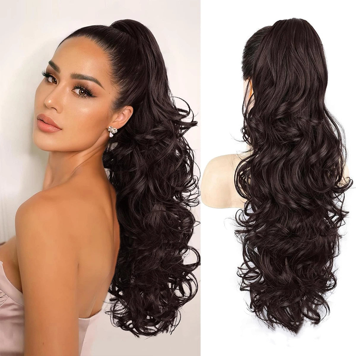 ✨ Now 40% OFF⚡Clip-in Big Wavy Ponytail Extension
