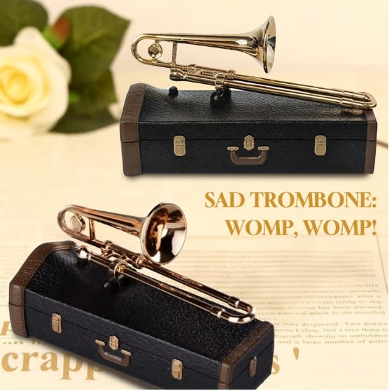 🎁Last Day Promotion 49% OFF🔥🎺Sad Trombone/🎻Tiny Violin